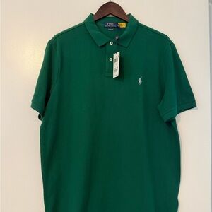 Polo by Ralph Lauren Men's Polo Shirt in Rich Green